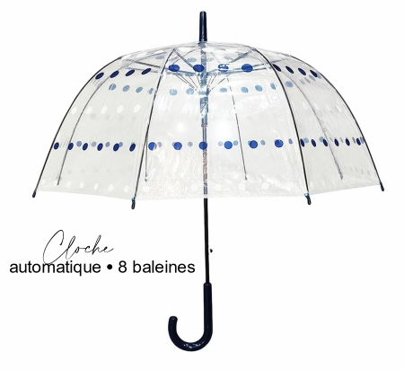 Parapluie cloche à pois "MUM"