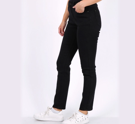 Pantalon Jeans "MAEVA" noir