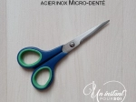 Ciseaux lingère 15cm acier inox micro-denté