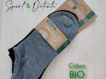 "INVISIBLE" Chaussettes  homme Coton BIO - Pack de 4 paires