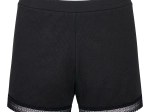 Short GO Ribbed • COTON BIO • Noir