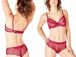 Soutien-gorge corbeille AMSTERDAM • Bordeaux