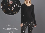 Pyjama GLAM'CHIC fleuri